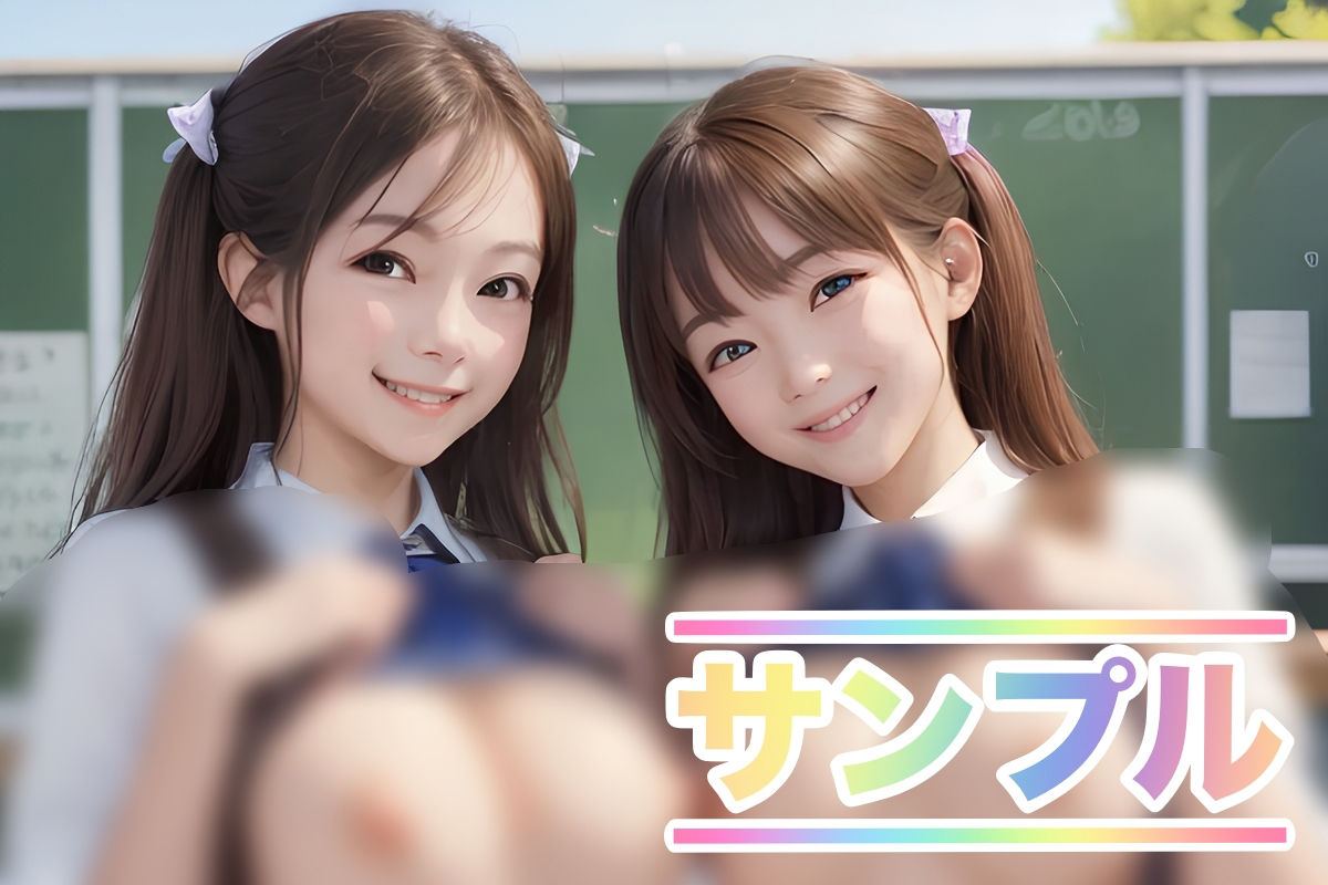 サンプル画像2:大きく育った幼馴染2人のおっぱい 画像189枚(AI学園) [d_350506]