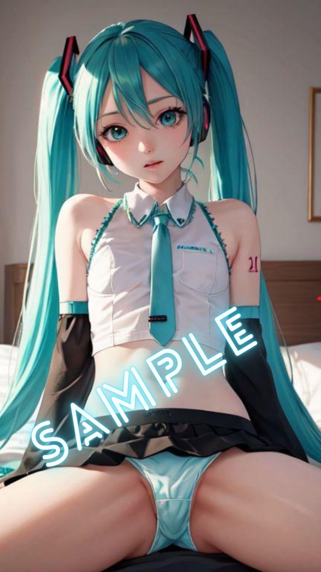 サンプル画像1:ミクフェチ！！(パンティー旅情) [d_350523]