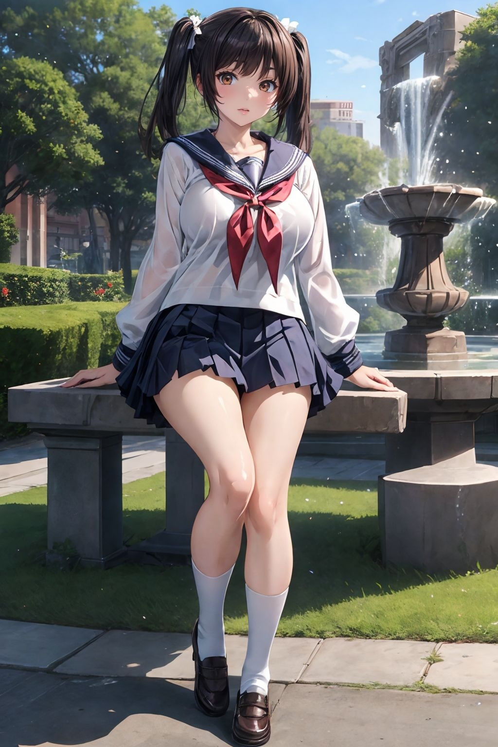 サンプル画像1:公然わいせつ幼馴染編(パソコン暖房) [d_350540]