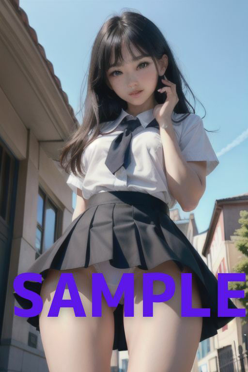 サンプル画像4:現役JKのお宝パンチラ＆マンチラ(炒飯定食) [d_350546]