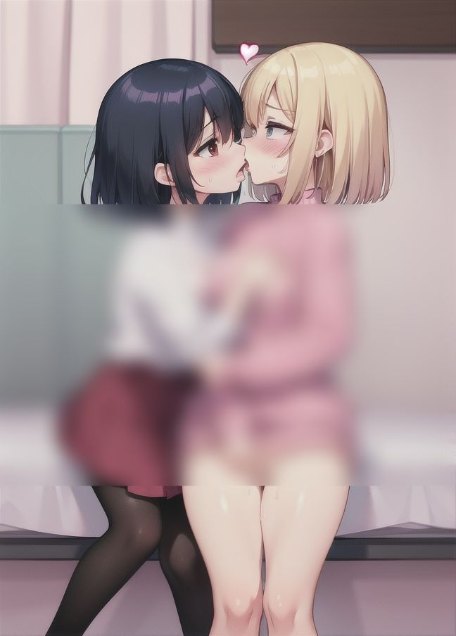 サンプル画像1:レズ学園「レズだけの学園を覗き見」(お花畑) [d_350556]