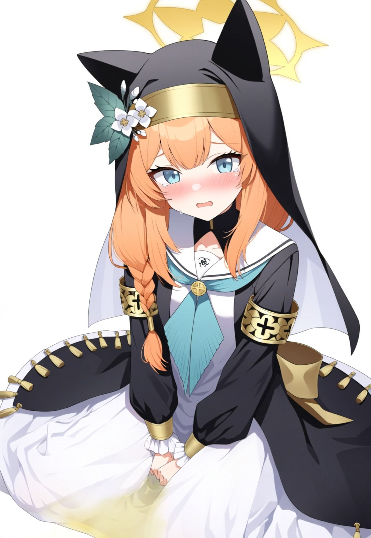 サンプル画像6:修道女のお花摘み(amaoto) [d_350572]