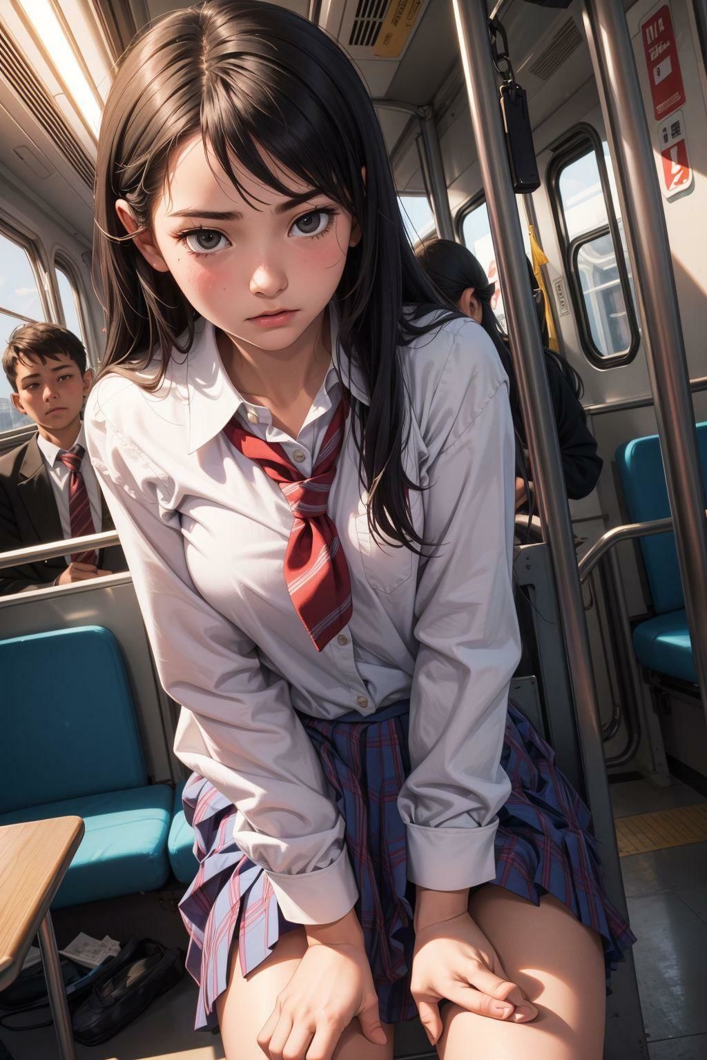 サンプル画像6:制服少女に触っちゃOH！(エクスタシーオデッセイ) [d_350595]