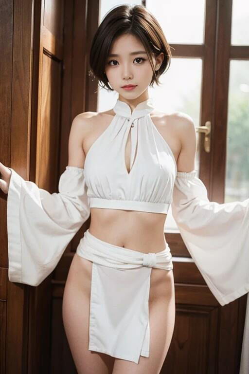 サンプル画像2:ふんどし姿の美少女(色気の垂れ流し) [d_350641]