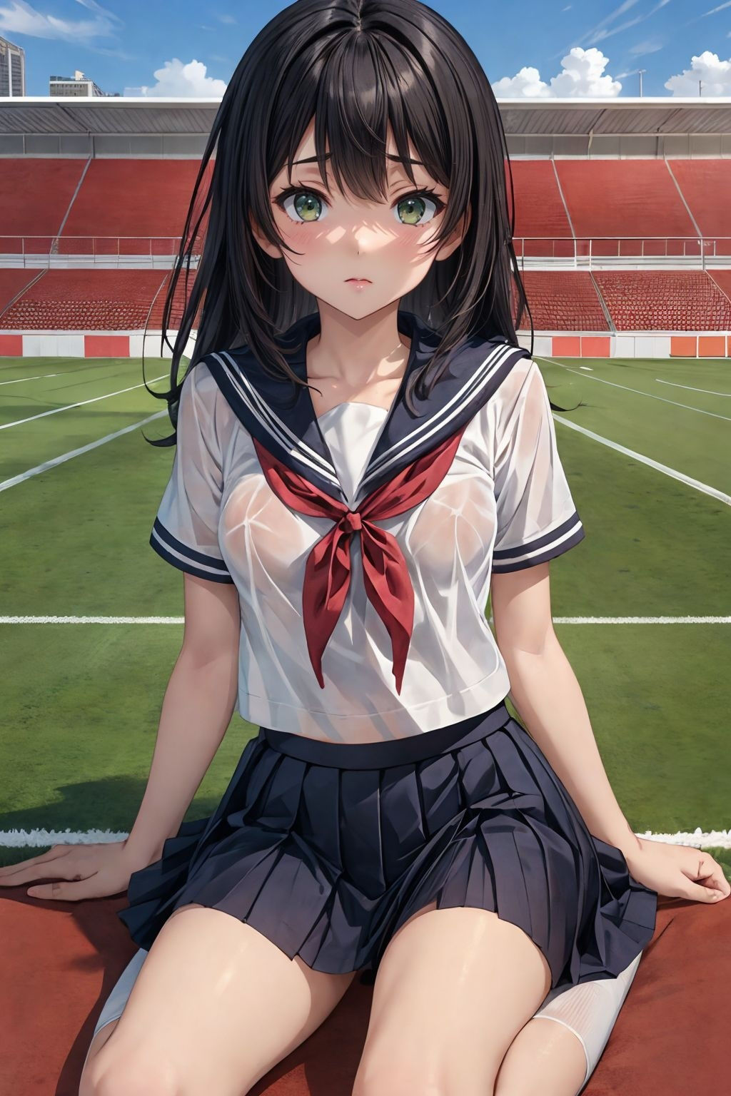 サンプル画像1:膣上競技場 マネージャー編(アルファツー) [d_350645]