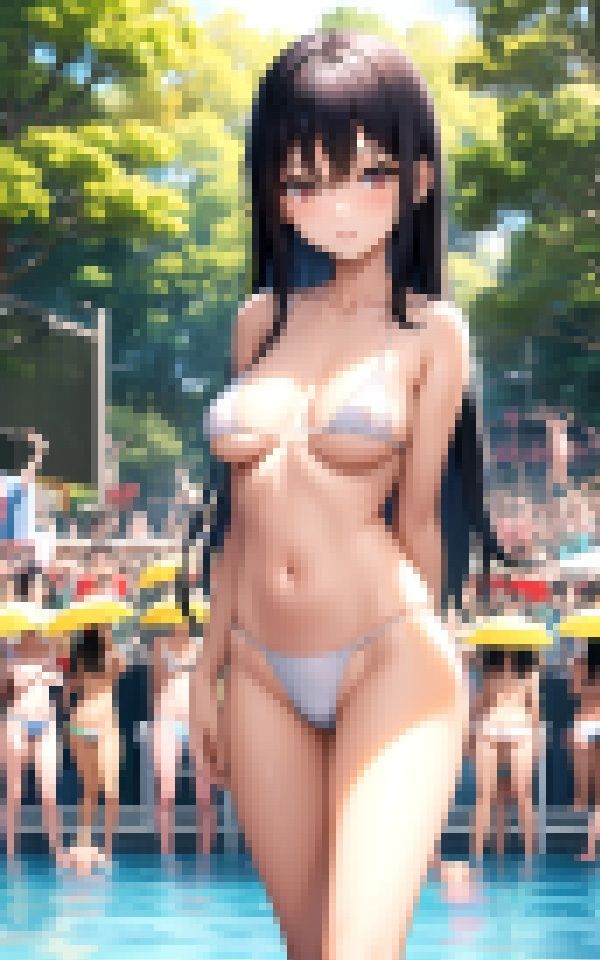 サンプル画像5:攻めすぎ水着美女(妖艶絵巻) [d_350649]