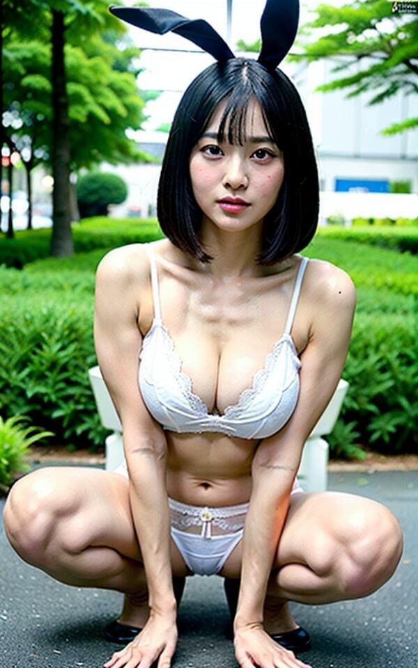 サンプル画像2:美少女全員アニマル化計画記録集(AIエンジェル) [d_350668]