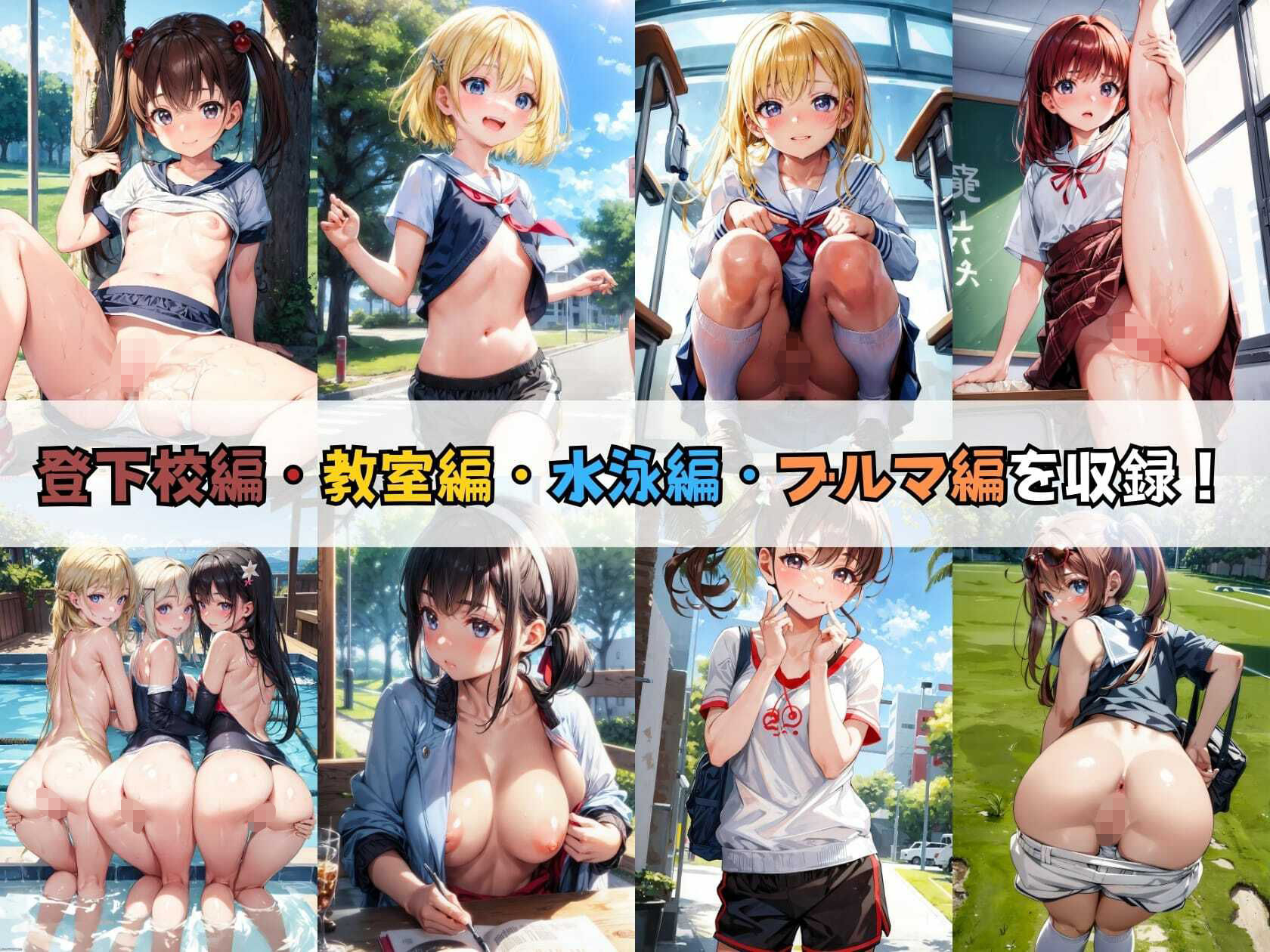 サンプル画像3:幼なじみの彼女との学校性活がエロすぎた件【セリフ付き】(High-Quality-Story) [d_350736]