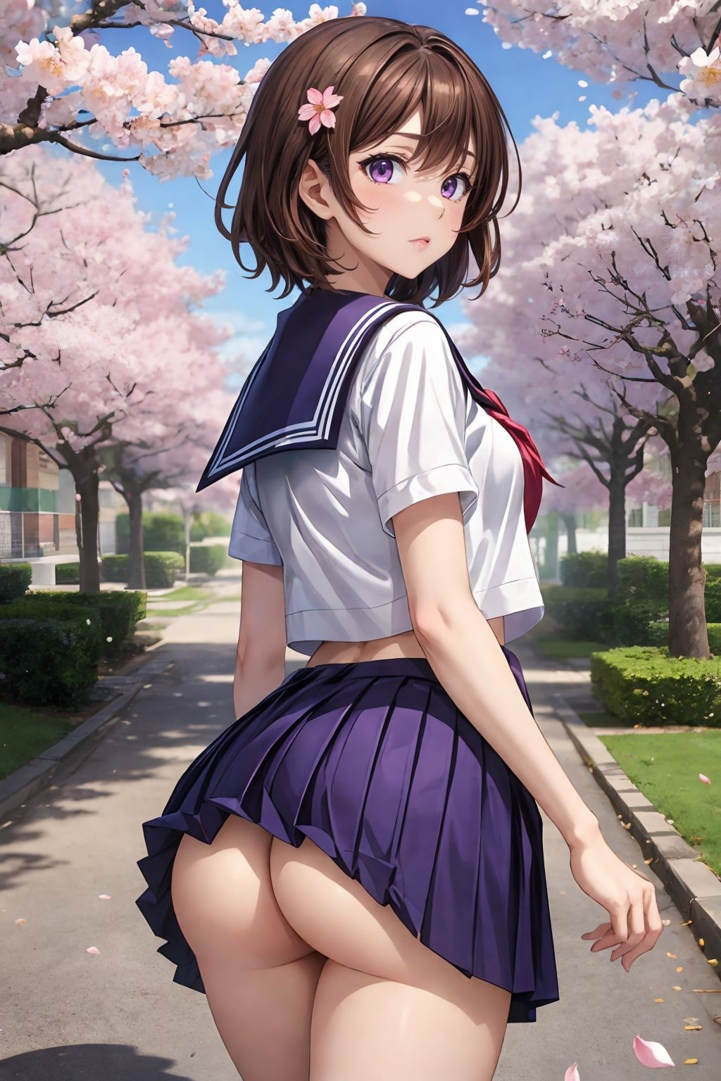 サンプル画像3:春の美乳(だらっくす) [d_350816]