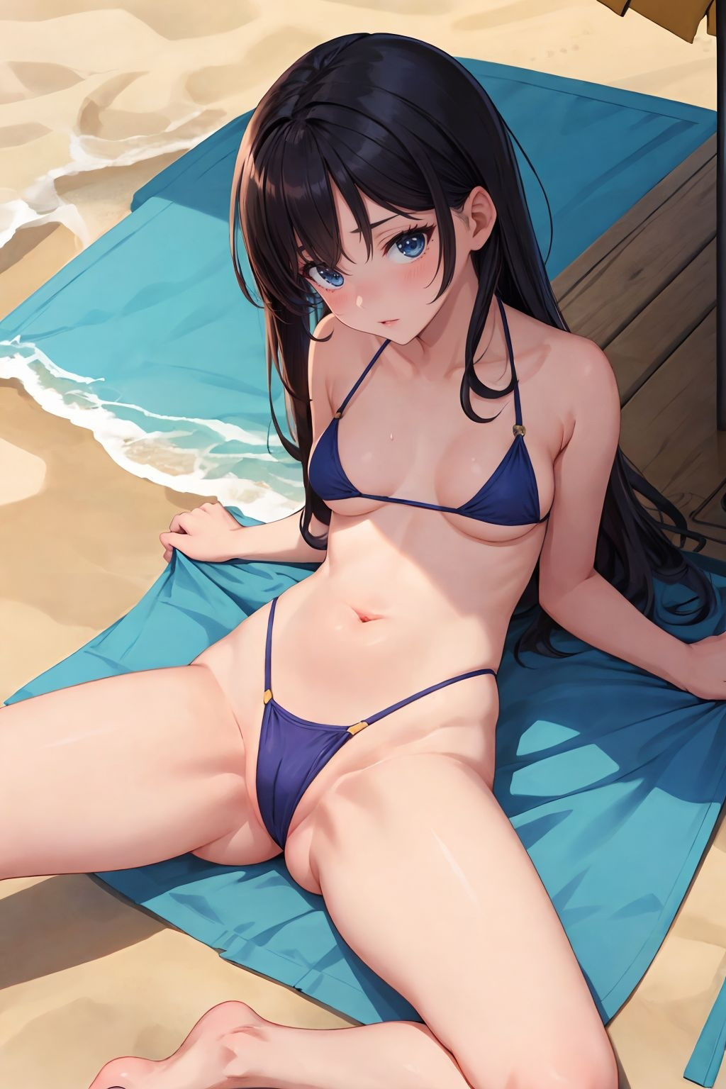 サンプル画像2:砂浜で中出し(あるふぁサン) [d_350827]