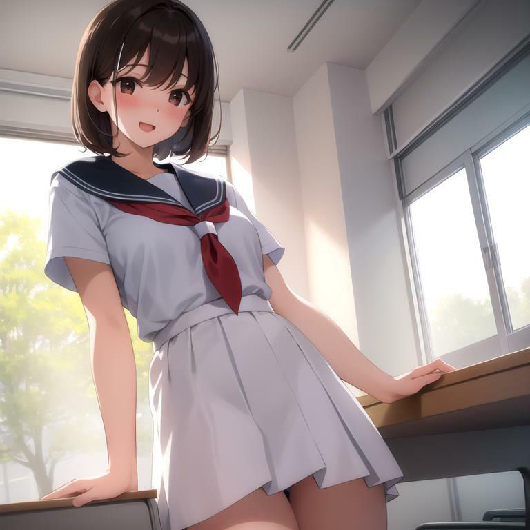 サンプル画像2:◆放課後のヒミツ◆ 誕生日にクラスメートから 『1日彼女券』をもらったので どこまでイケるか試してみた ＃21(イラストえちえち) [d_350845]