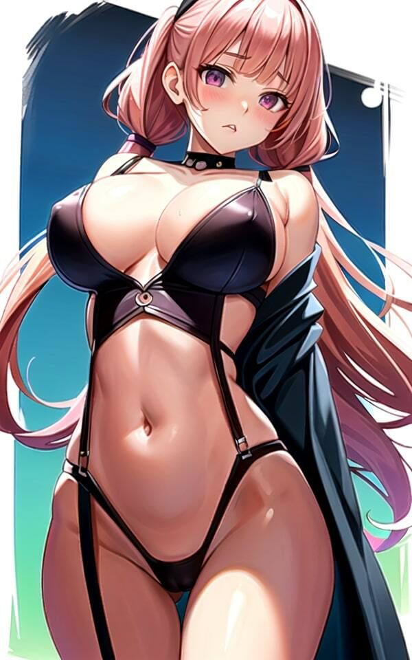 サンプル画像1:ひも水着×甘水着3(AIcom) [d_350890]