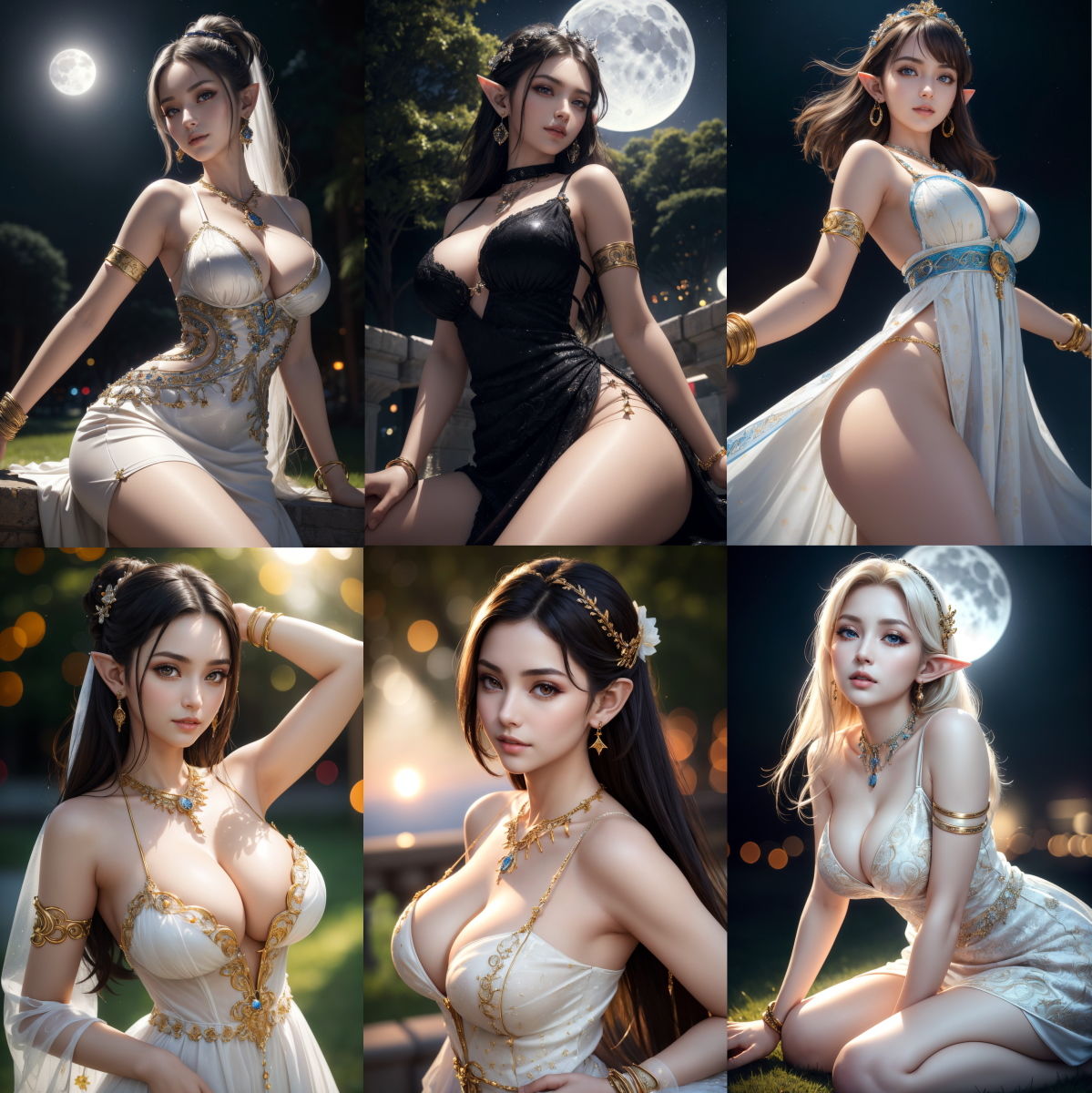 サンプル画像1:妄想体験シリーズ Vol.5 「エルフと公園」 Elf and Park(Bokkemon) [d_350894]