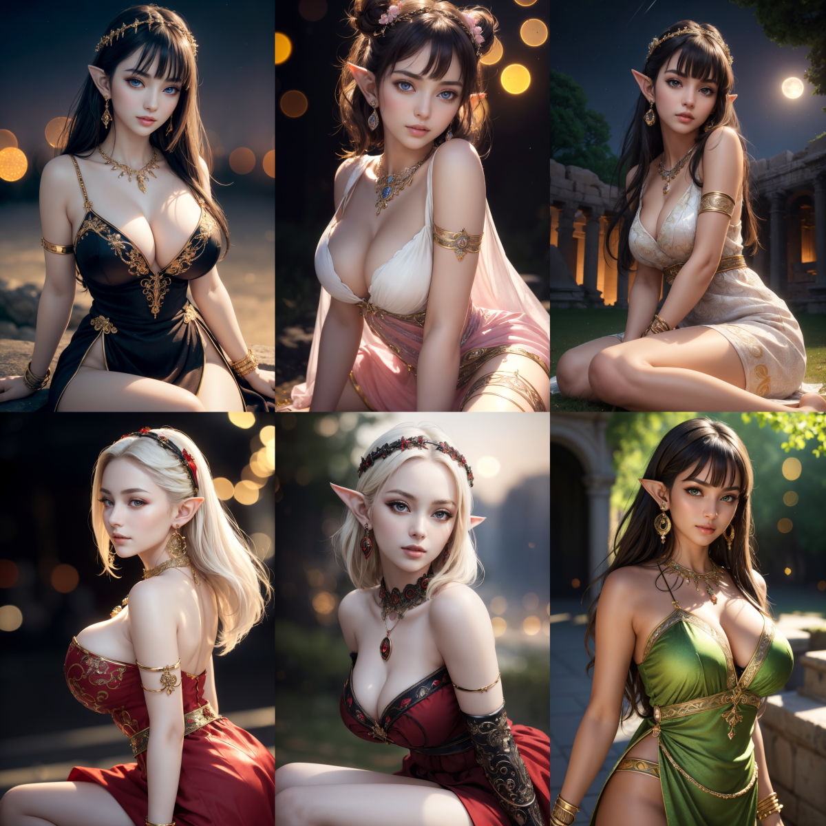 サンプル画像3:妄想体験シリーズ Vol.5 「エルフと公園」 Elf and Park(Bokkemon) [d_350894]