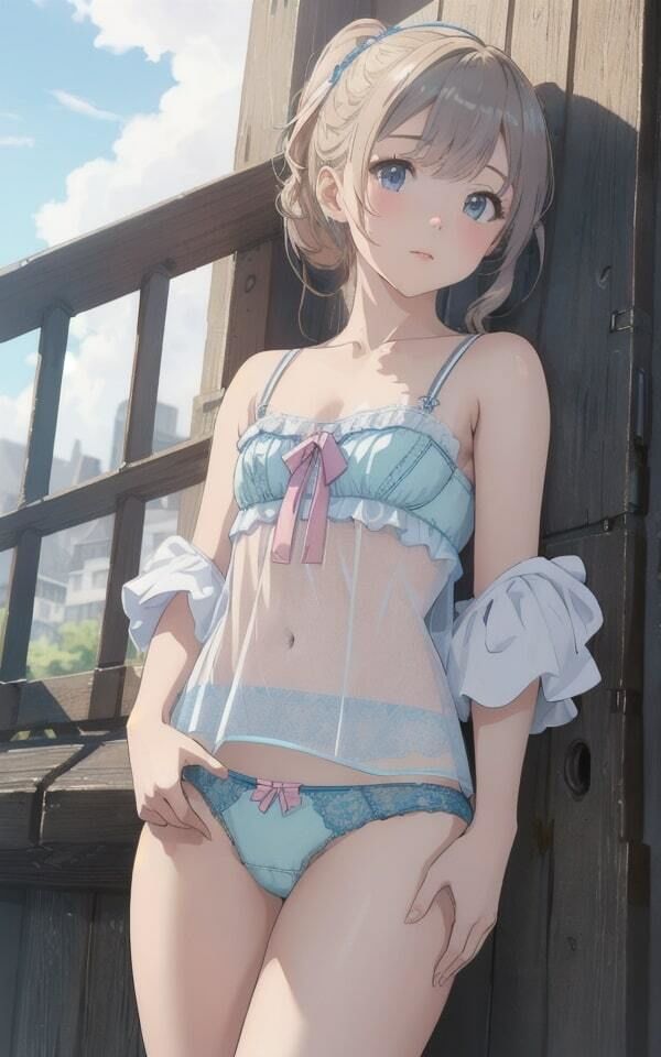 サンプル画像2:妄想美女 水色が似合う美女 kawaii子 120人収録(妄想くらぶ) [d_350903]