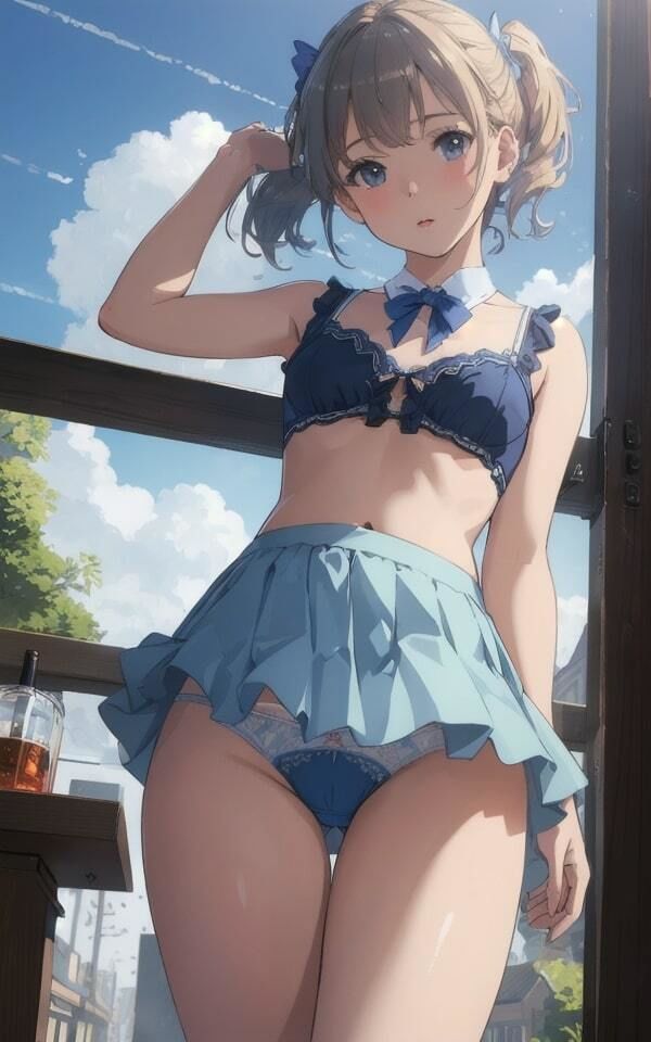 サンプル画像5:妄想美女 水色が似合う美女 kawaii子 120人収録(妄想くらぶ) [d_350903]