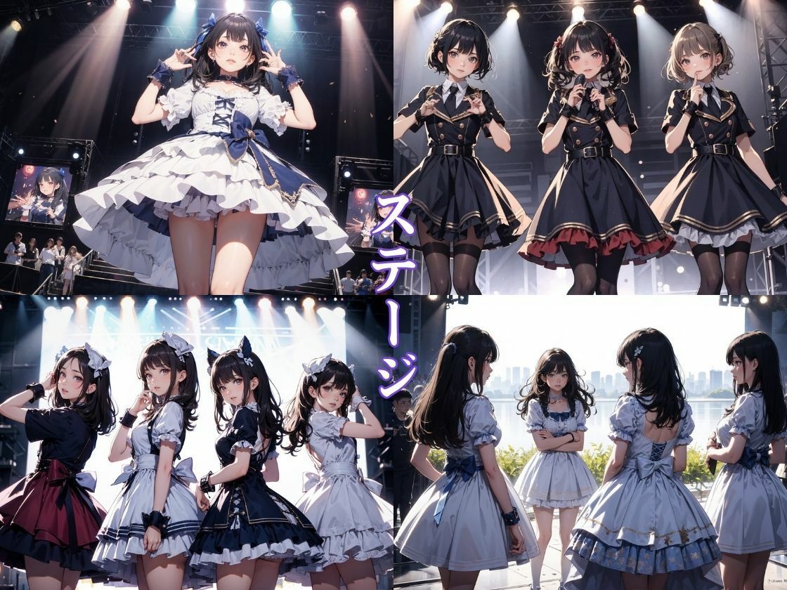 サンプル画像2:ハメられたアイドル〜新人アイドルオーディションの最終審査は「セックス」(ちゅぷまる。) [d_350929]