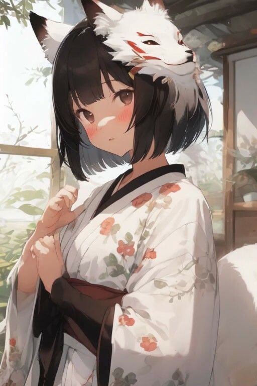 サンプル画像1:Cute的 AIイラスト集vol.2 きつね子 1(Studio.UKY) [d_350957]