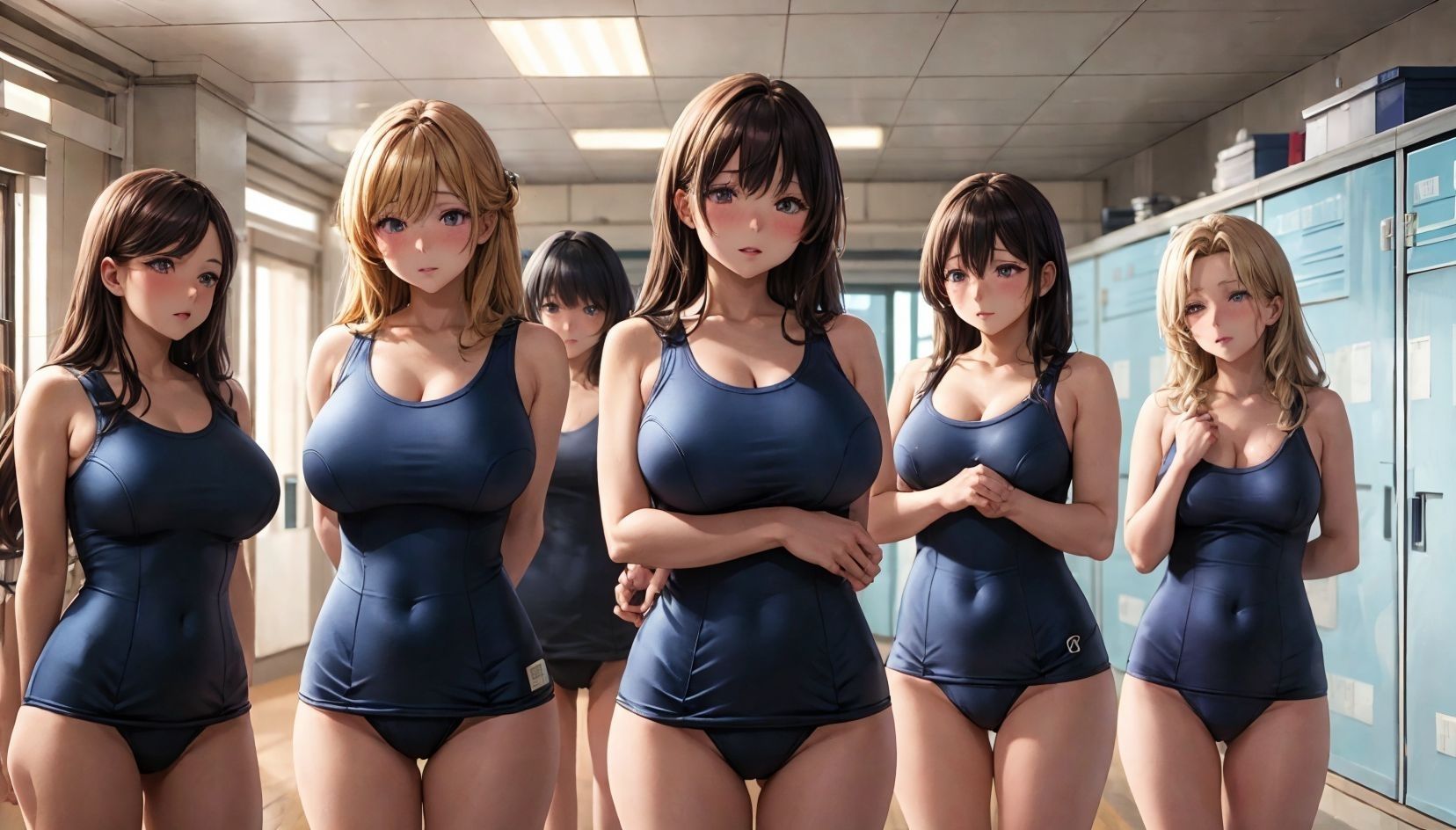 ハーレム学園 大水泳大会