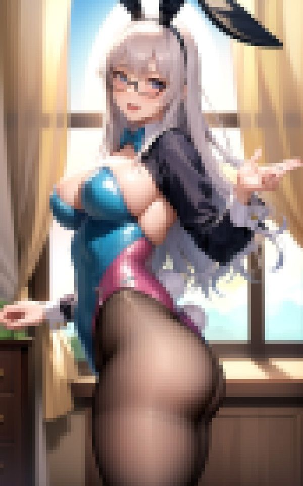 サンプル画像1:爆乳Gカップバニー〜エッチすぎる卑猥なコスチュームで連続抜きしてくれる〜(舐め合いの夜) [d_351073]