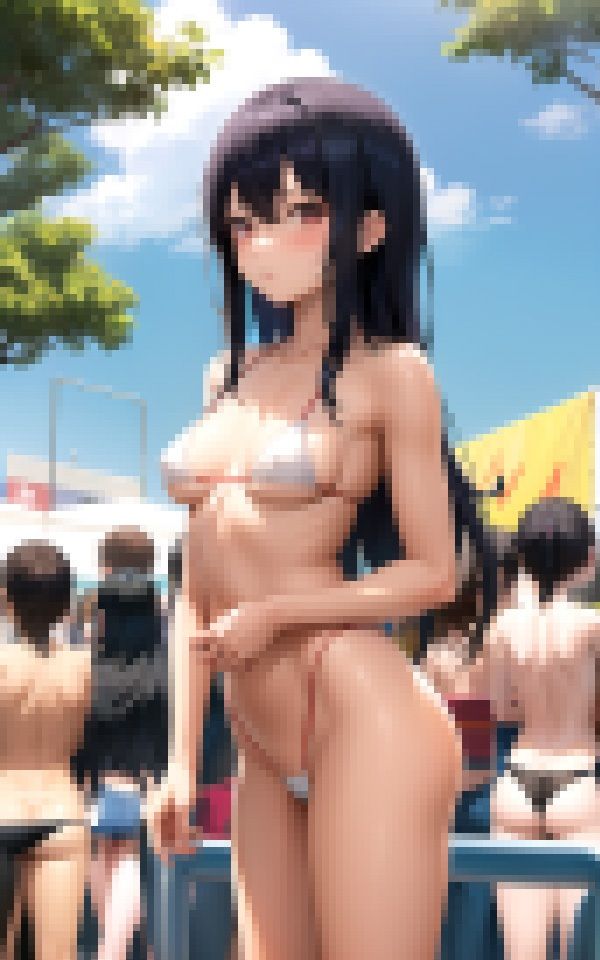 プールナンパ×水着ギャルのサンプル画像 6