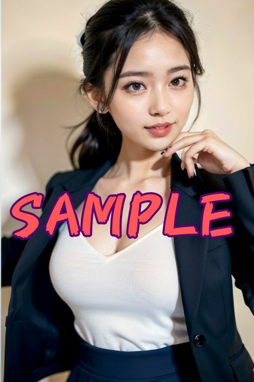 サンプル画像1:隠れ巨乳な銀行受付嬢 露出羞恥M女調教でメス堕ち(ラブリー天丼) [d_351219]