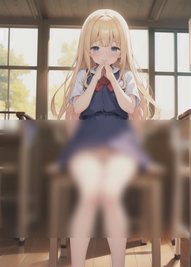 サンプル画像2:はだかんぼ学園｜服を着てはいけない校則(ふたりのせかい) [d_351271]