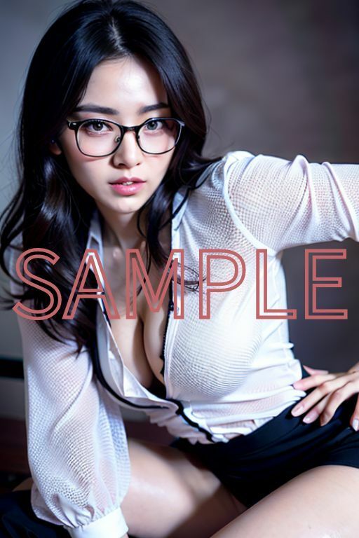 サンプル画像4:地味でメガネ巨乳なむっつり痴女OLが社内で先輩社員を逆レ●プ(スローバラー堂) [d_351299]