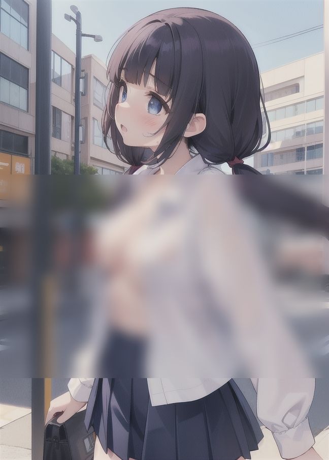 サンプル画像2:ノーブラ少女｜おっぱいゆらゆら(お花畑) [d_351331]