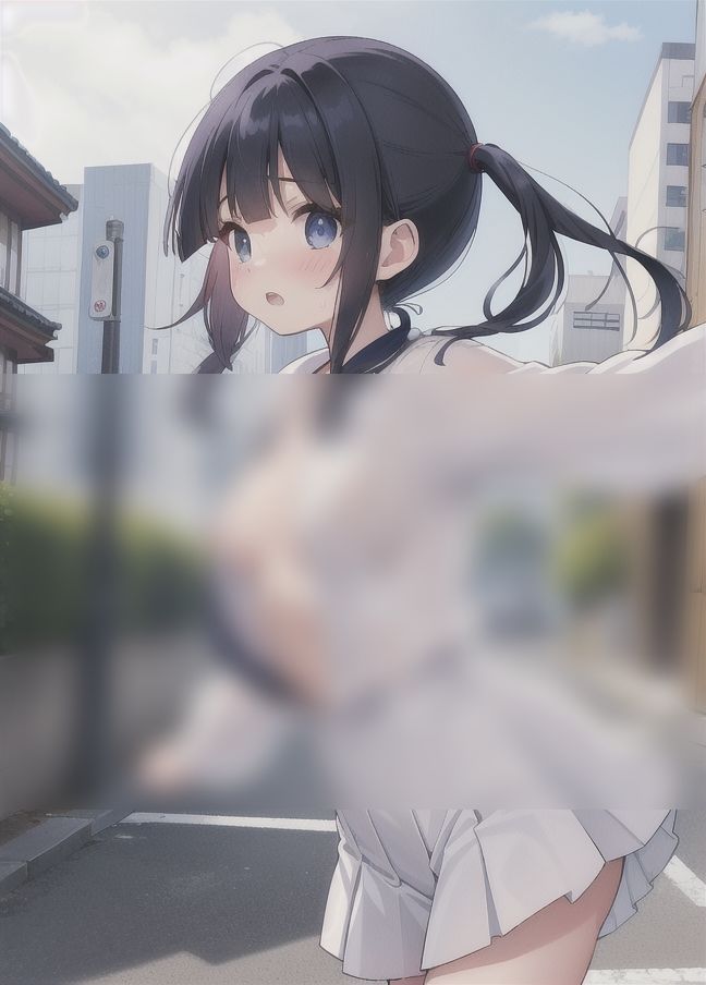 サンプル画像6:ノーブラ少女｜おっぱいゆらゆら(お花畑) [d_351331]