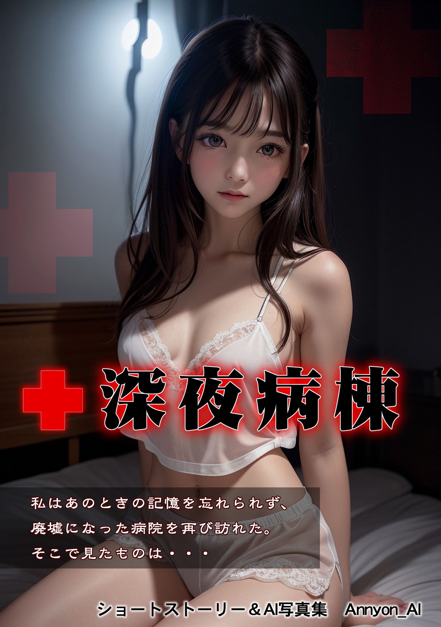 サンプル画像1:深夜病棟(Annyon_AI) [d_351343]