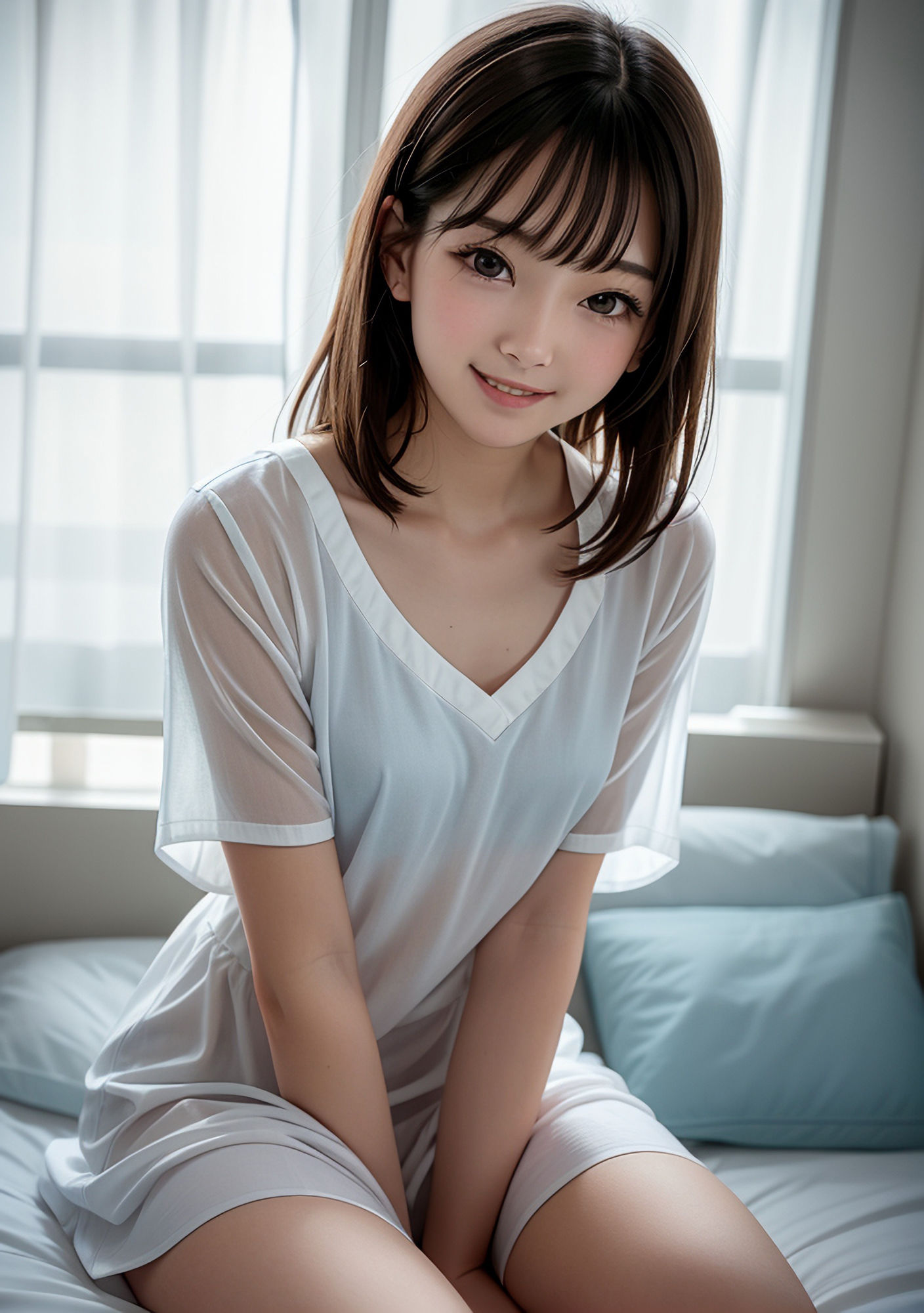 サンプル画像2:深夜病棟(Annyon_AI) [d_351343]