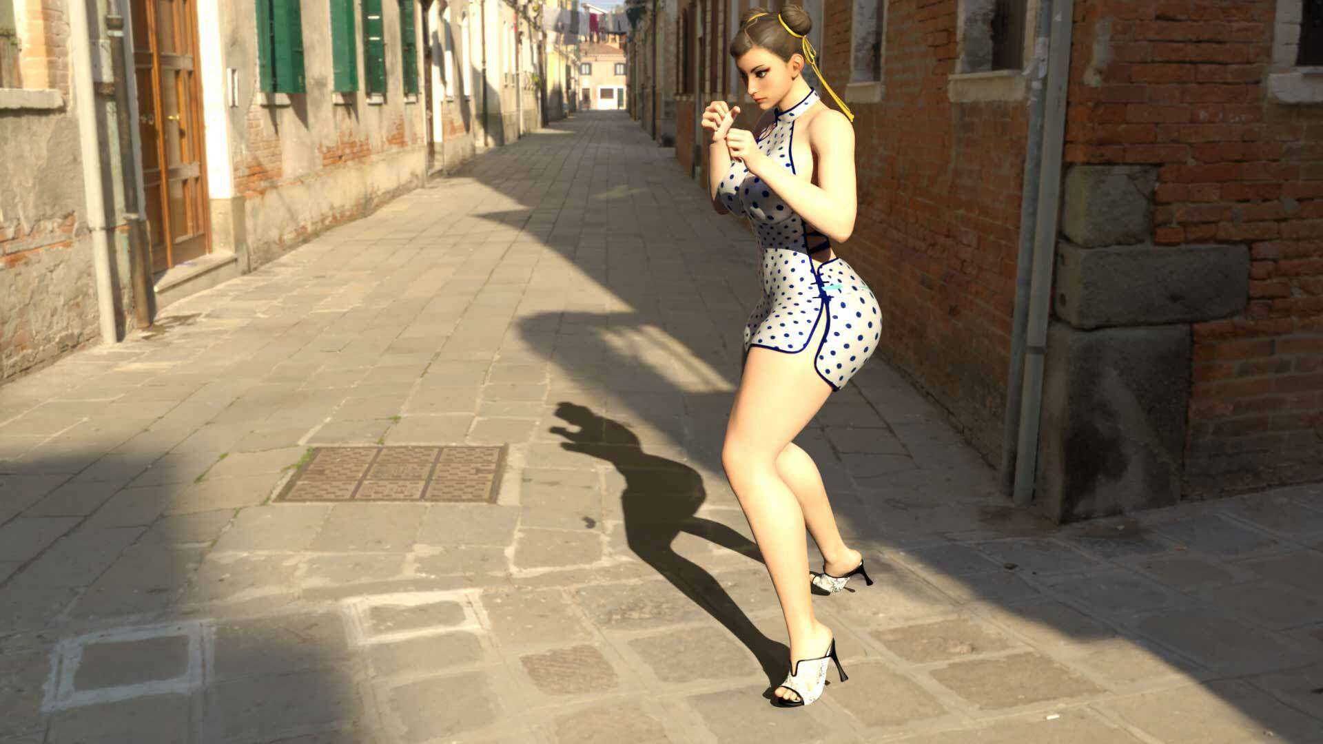 サンプル画像5:【閲覧注意★口内射精フィニッシュ】格闘系オンナ麻○捜査官のレ○プ現場（3Pフェラ）(Ozone_Layer) [d_351346]