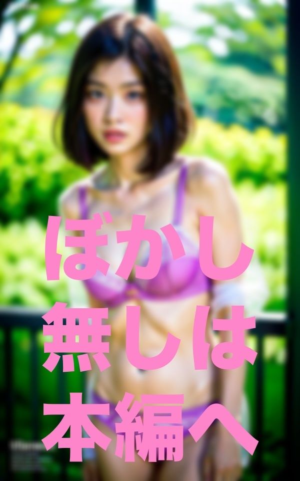 サンプル画像3:暖かくなると露出痴女が増える公園(敬天AI人) [d_351373]