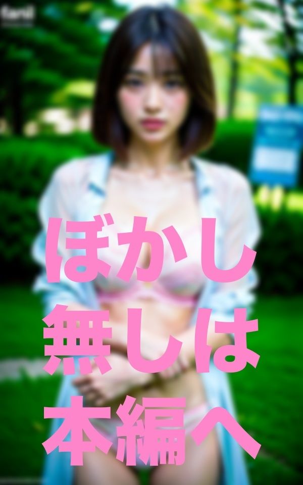 サンプル画像5:暖かくなると露出痴女が増える公園(敬天AI人) [d_351373]