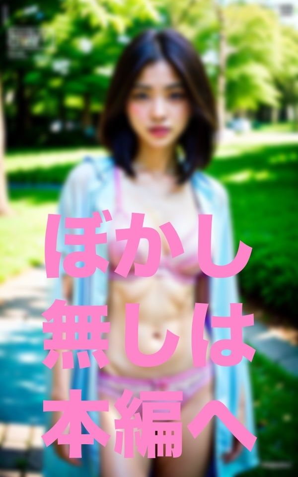 サンプル画像4:すれ違う女性全員露出狂(ご寵AI) [d_351377]