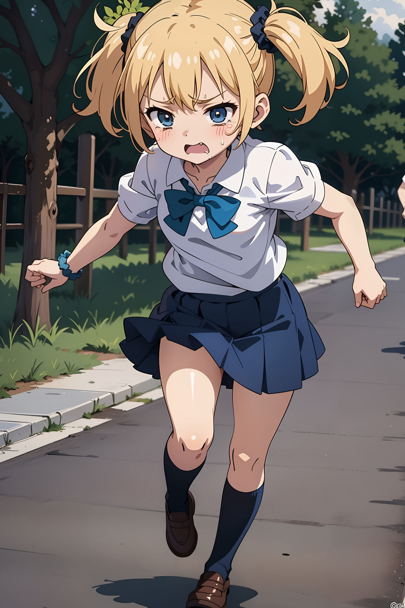 サンプル画像1:袋小路に逃げ込んだロリー(Red Society Dream Factory) [d_351405]