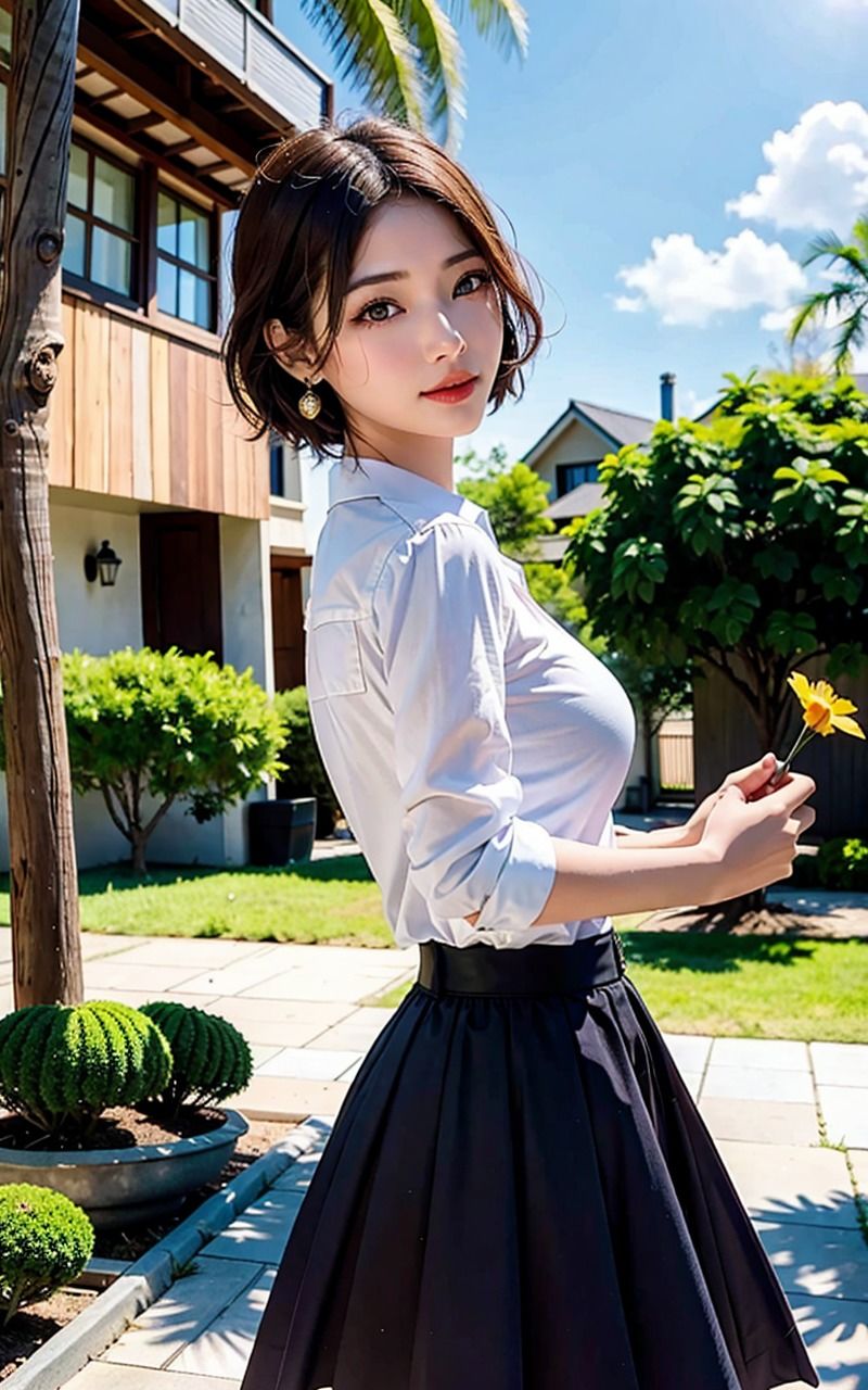 サンプル画像6:色白水着の綺麗なお姉さん達は好きて？すか3巻(デジタル彼女紹介所) [d_351435]