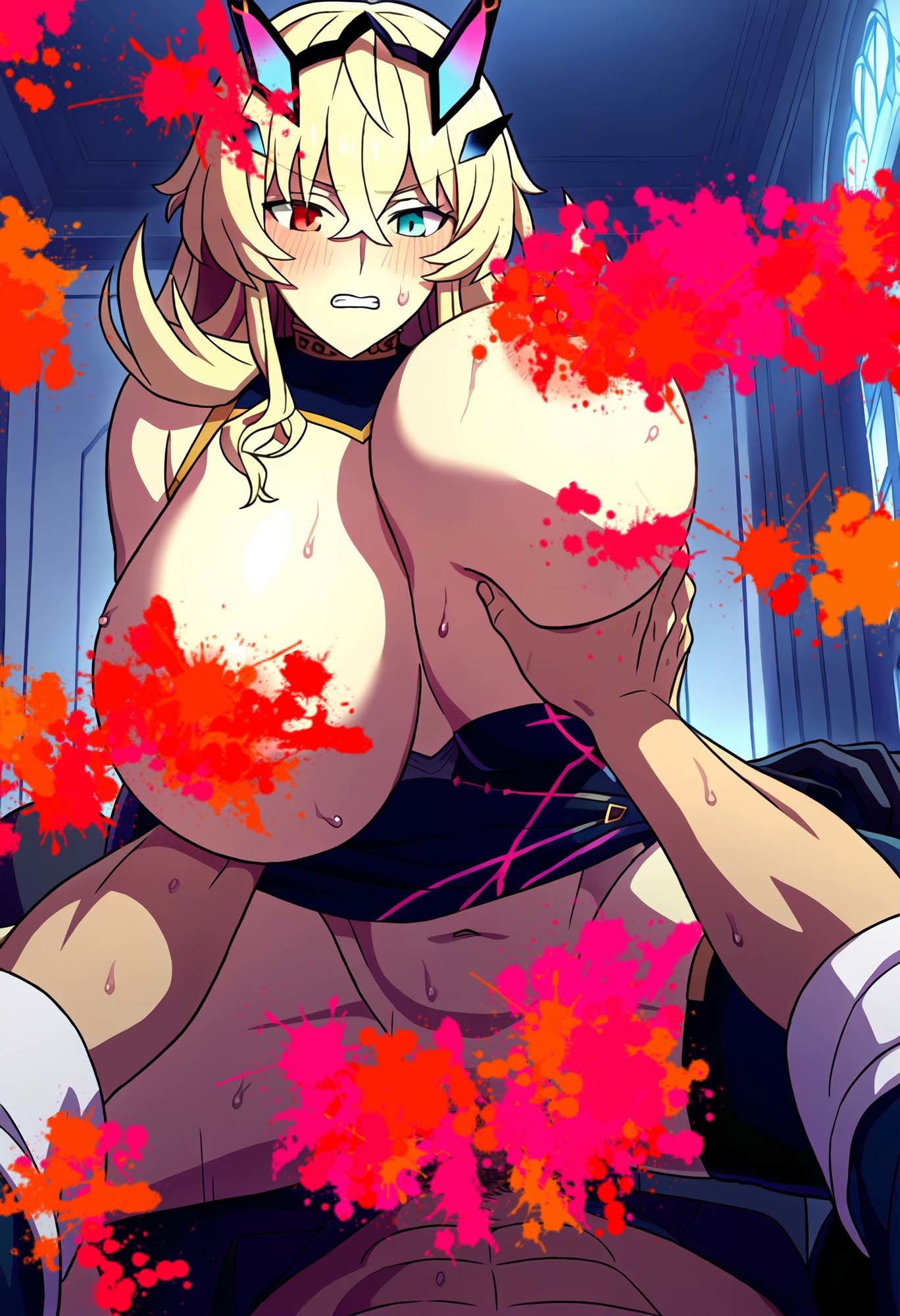 サンプル画像5:凶兆の妖犬の性事情(ある) [d_351465]