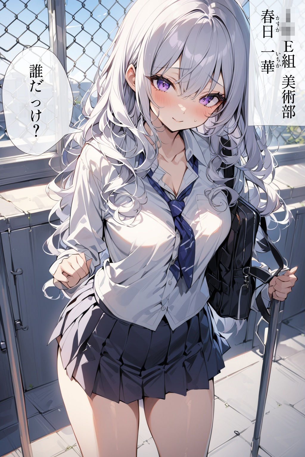 サンプル画像5:51キャラ 制服JK アヘ顔Ver 即オチ2コマ 生ハメ催●(事務びーむ) [d_351492]