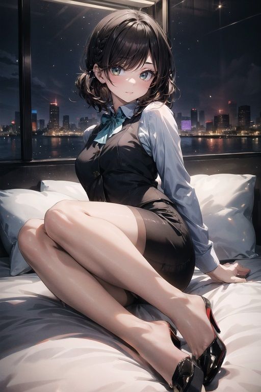 サンプル画像6:弊社には福利厚生としてちんぽリフレ課があります！(女神の果樹園) [d_351536]