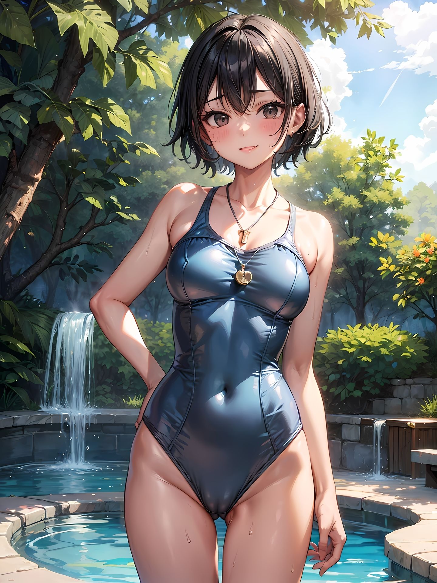 サンプル画像4:いつの間にか美少女になっていた幼なじみと付き合うことになったCG集(妄想サチュレーション) [d_351570]