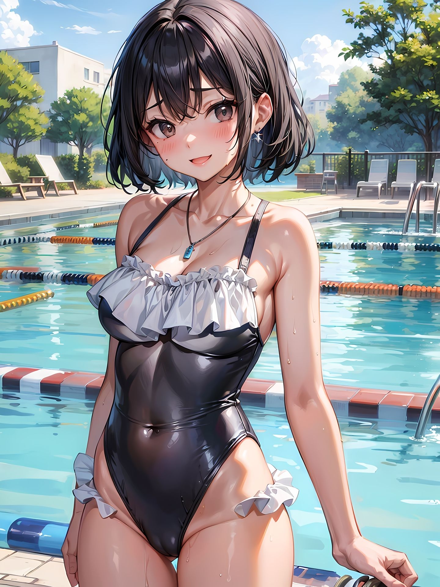 サンプル画像5:いつの間にか美少女になっていた幼なじみと付き合うことになったCG集(妄想サチュレーション) [d_351570]