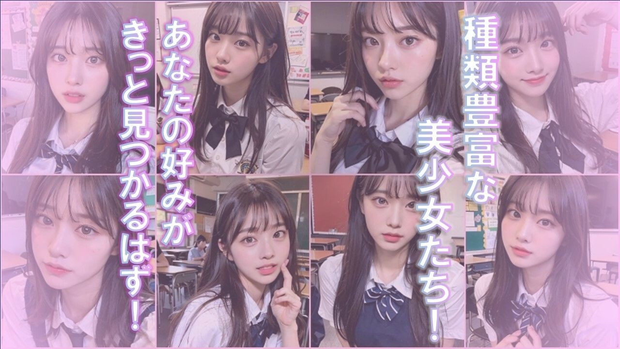 サンプル画像2:美少女たちのHなおしおきタイム！？ Part2(制服美女ん) [d_351576]