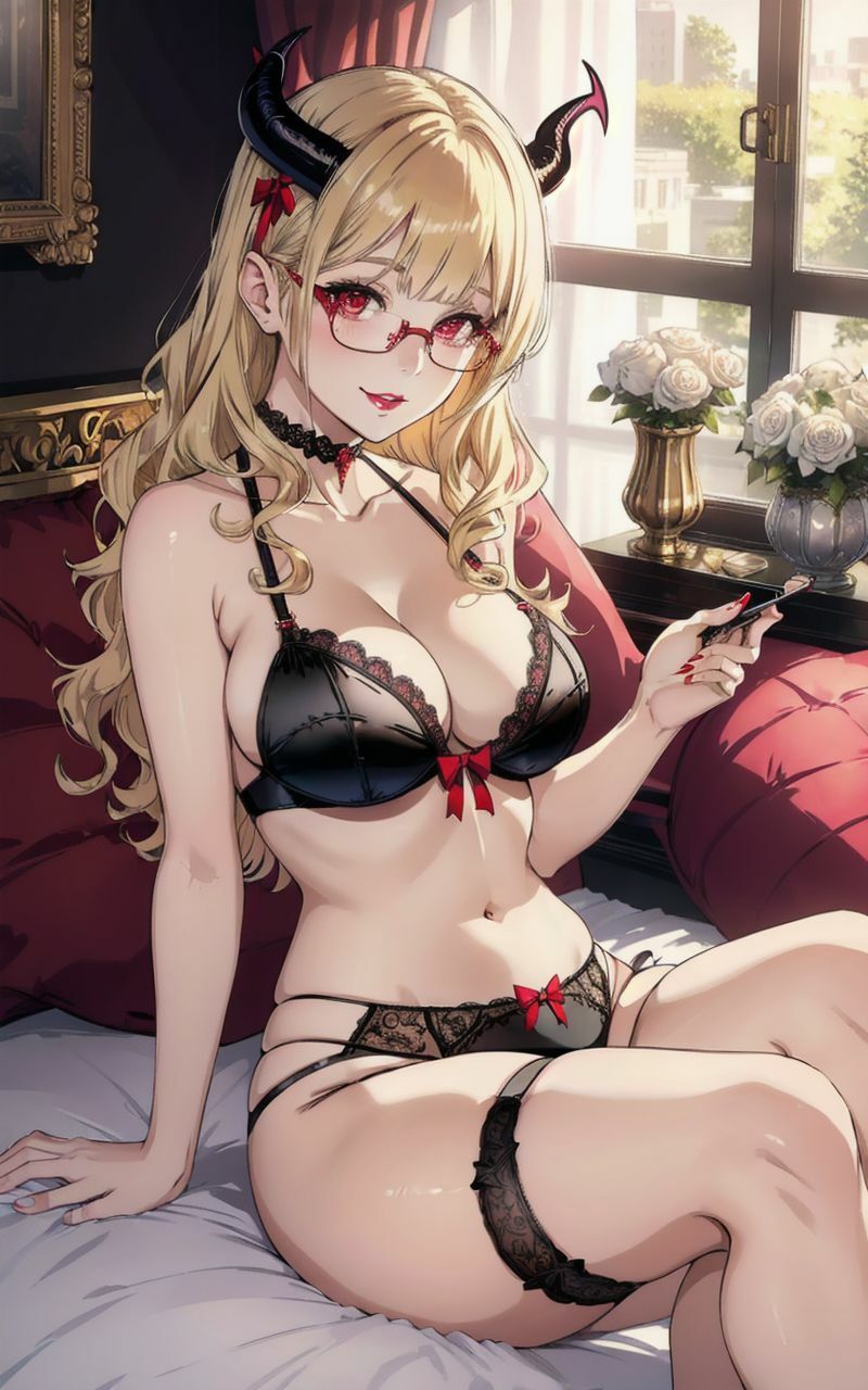 サンプル画像3:【超高画質グラビア写真集】サキュバスの下着。ぬきの50枚〜4巻〜(ドえろファンタジー【AIイラスト】) [d_351664]