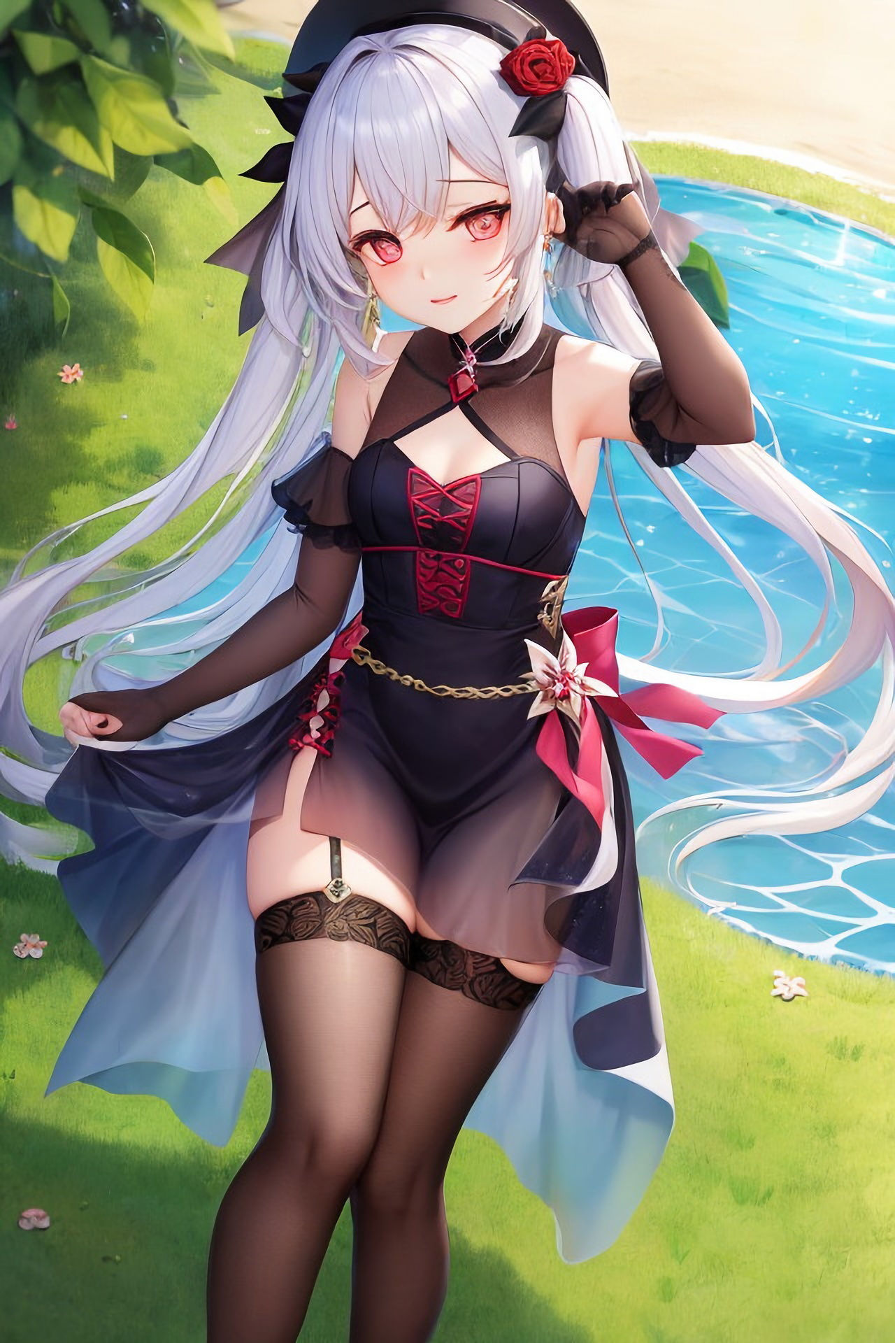 サンプル画像1:【ROCG023】原神風写真集★約220枚★1280×1920(ローズ志向) [d_351707]