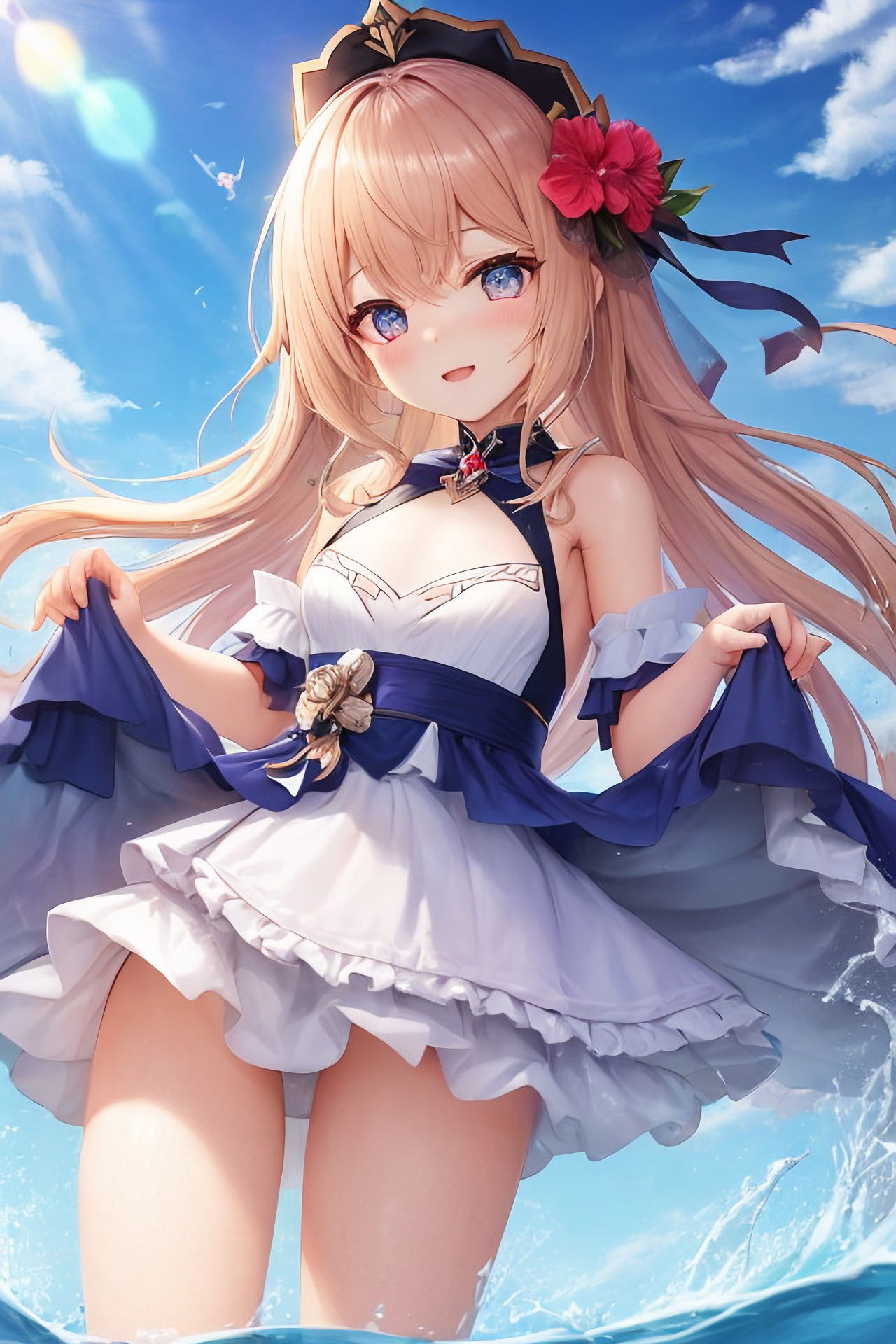 サンプル画像2:【ROCG023】原神風写真集★約220枚★1280×1920(ローズ志向) [d_351707]