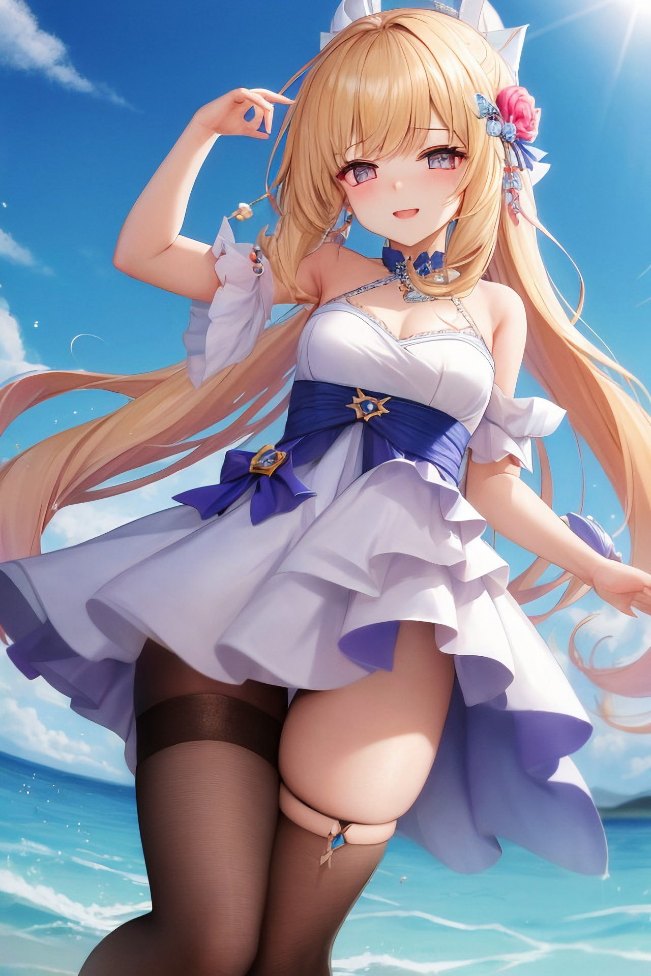 サンプル画像3:【ROCG023】原神風写真集★約220枚★1280×1920(ローズ志向) [d_351707]