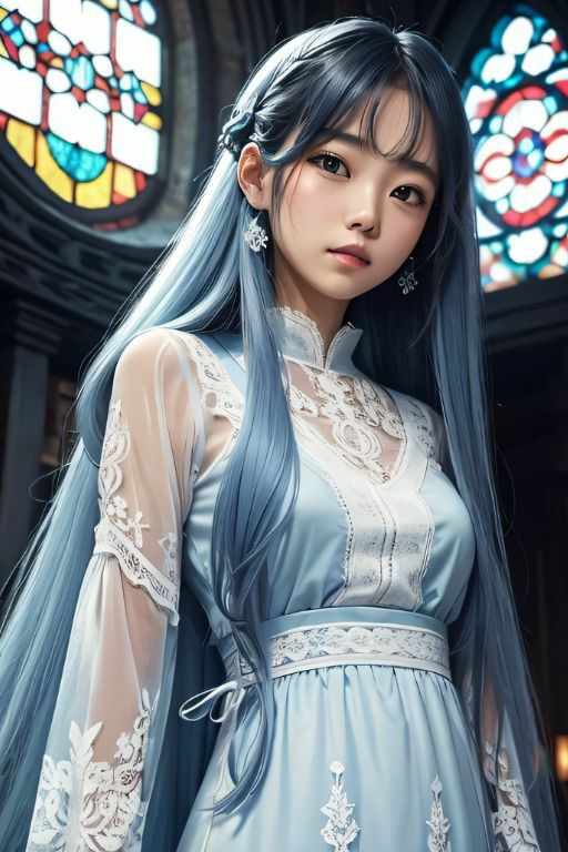 サンプル画像5:聖女の水浴びを覗いてしまった(KOC) [d_351725]