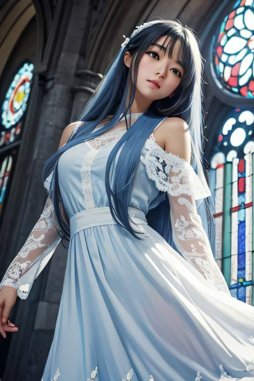 聖女の水浴びを覗いてしまったのサンプル画像 6
